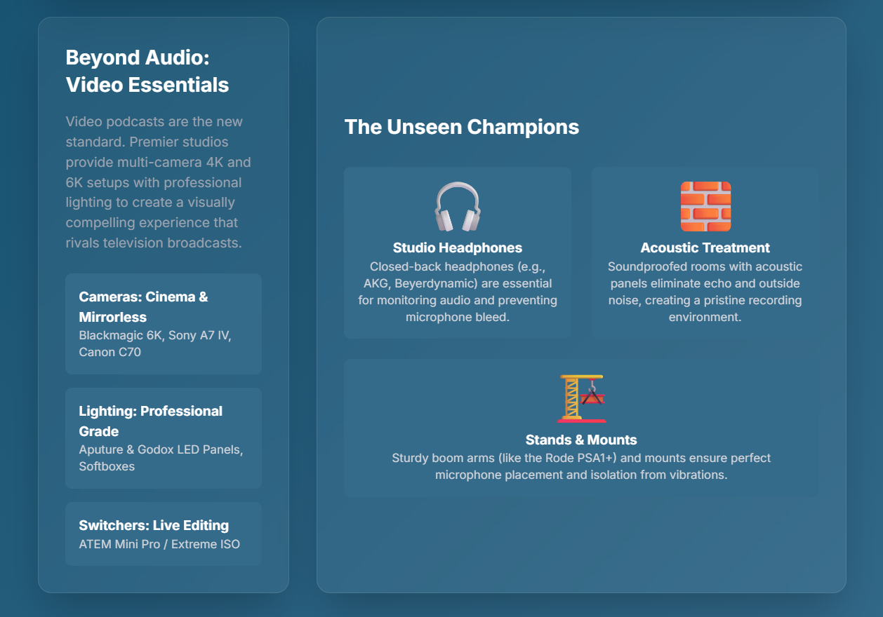 Podcast Studio London Equipment Guide - 13