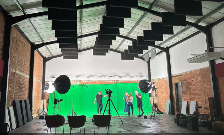 Creative Green Screen Podcast Studio London - 1