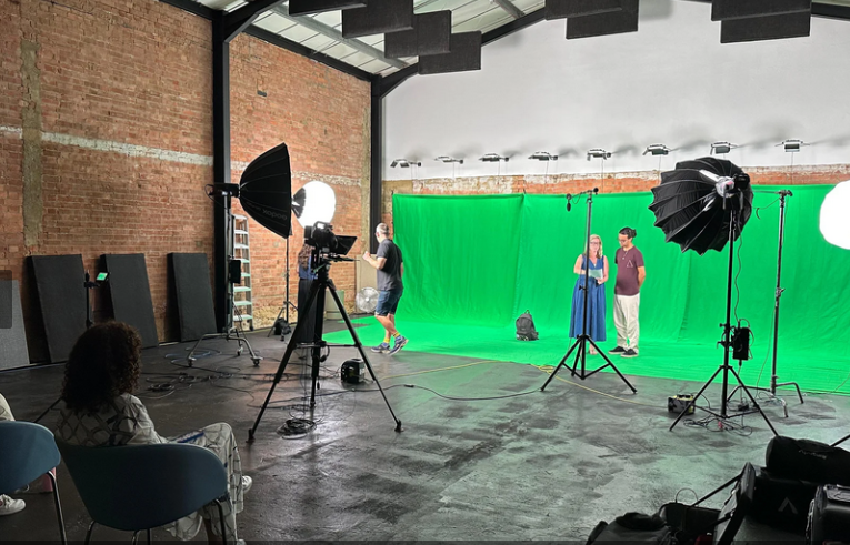 Creative Green Screen Podcast Studio London - 3