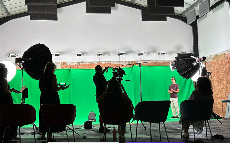 Creative Green Screen Podcast Studio London - 7