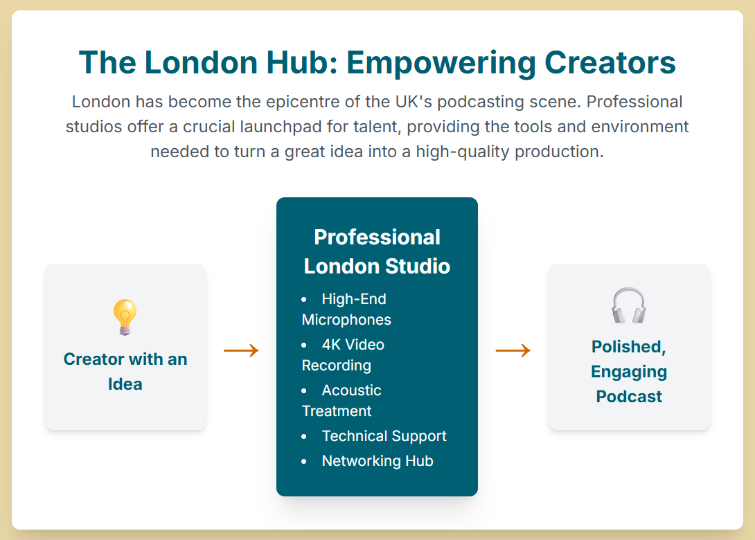 The Rise of the British Podcast: How a Podcasting Studio London Supports Local Talent. - 7