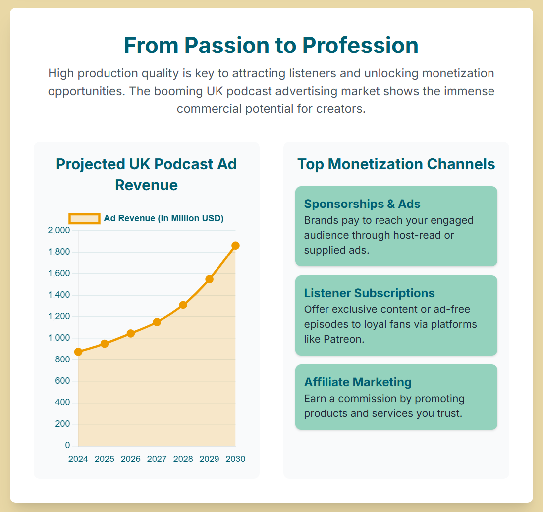 The Rise of the British Podcast: How a Podcasting Studio London Supports Local Talent. - 9