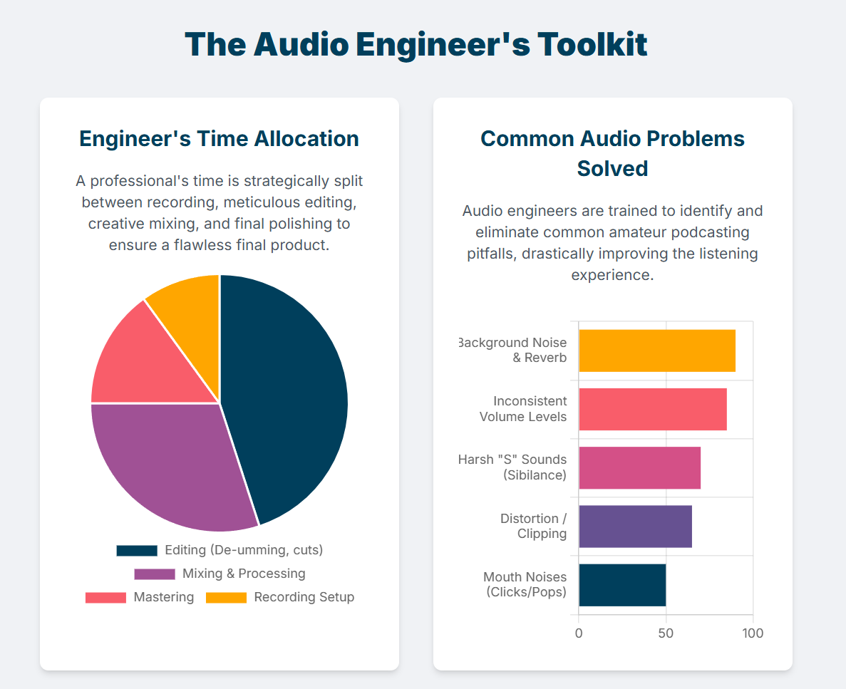 Behind the Soundboard: The Role of Audio Engineering in a Podcasting Studio London. - 5