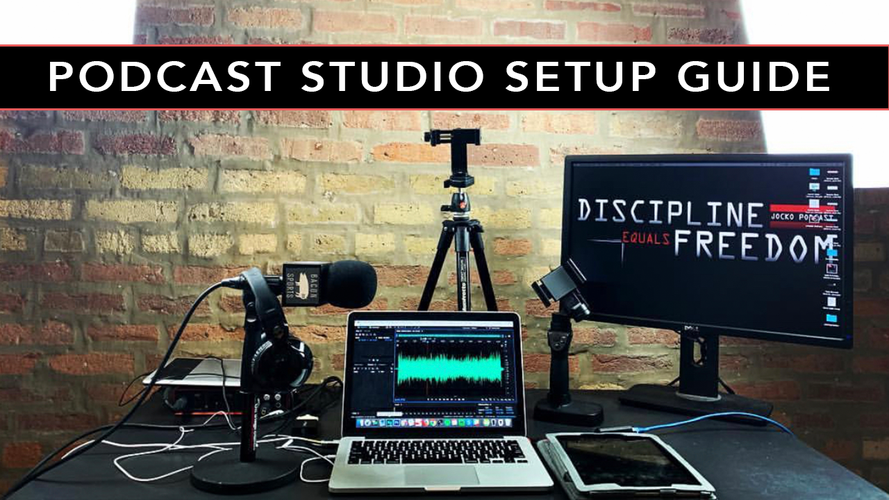 How to Film a Podcast in a Blackout Set for a Professional Studio Look - 1