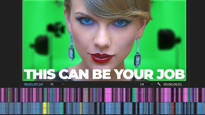 Editing a Taylor Swift Videography Tribute with Shotcut Video Editing Software - 1