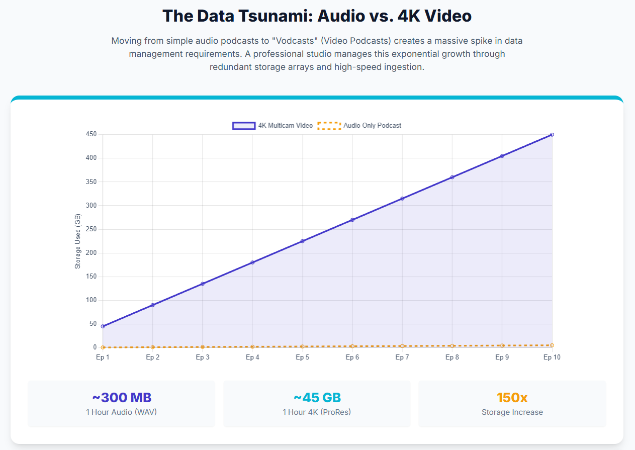 Podcast Recording Studio Analysis: Post-Production and Data Management - 4