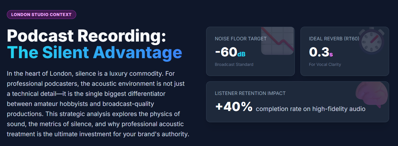 Podcast Recording Strategic Analysis: Acoustic Treatment - 2