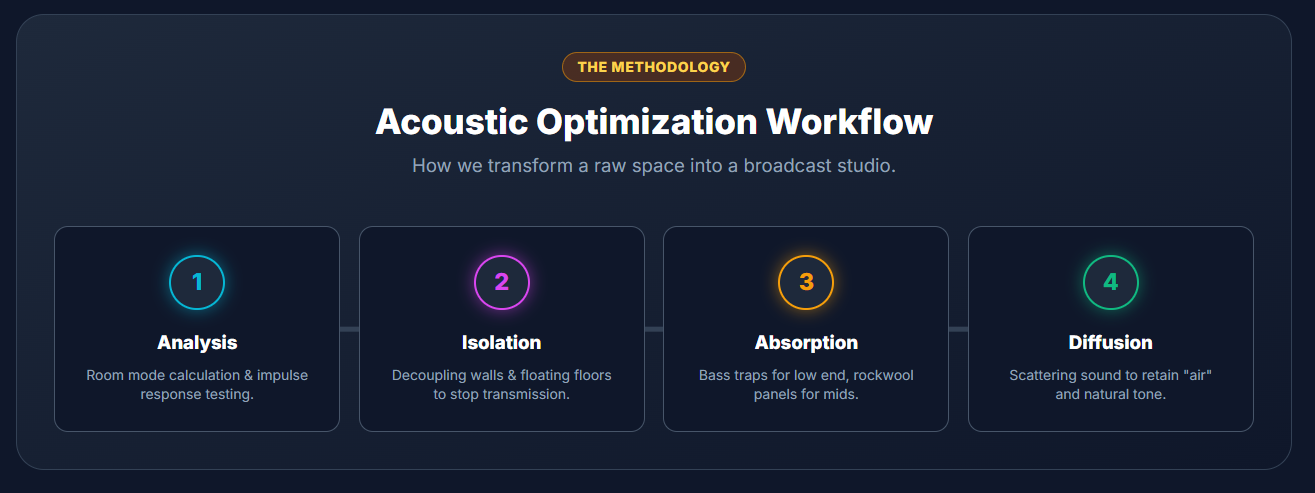 Podcast Recording Strategic Analysis: Acoustic Treatment - 5