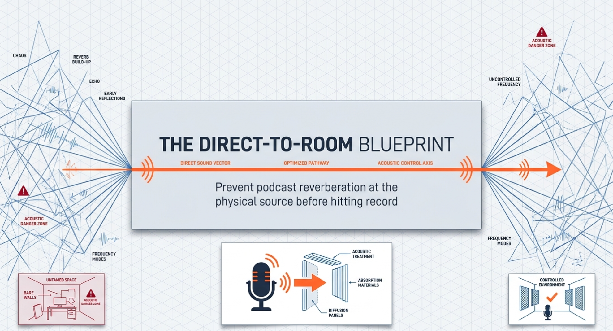 Why Podcasts Sound Echoey and How to Prevent Reverb Before You Record - 1