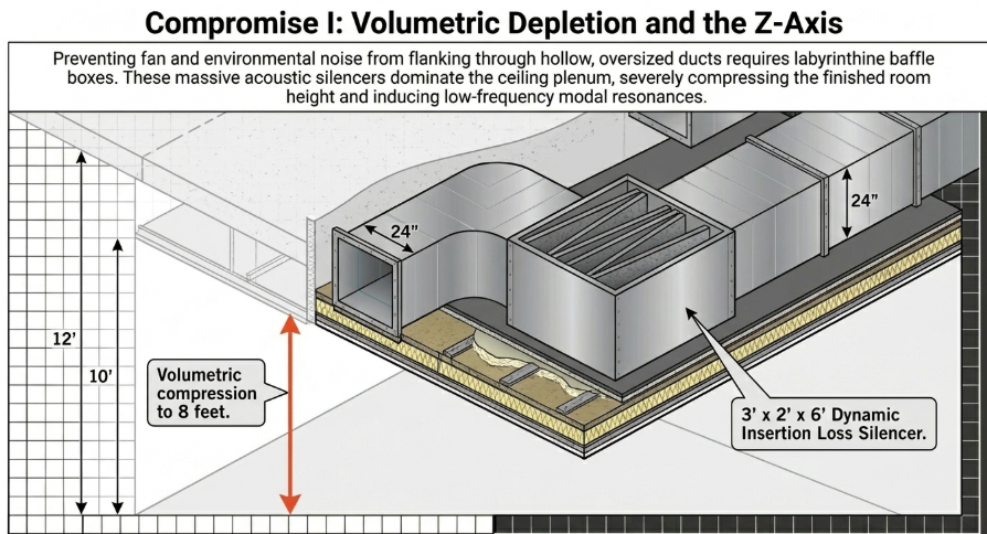 Advanced Acoustic and Thermodynamic Engineering in Retrofit Environments: Formulating Air Velocity and Structural Compromises for NC-25 Studio - 7