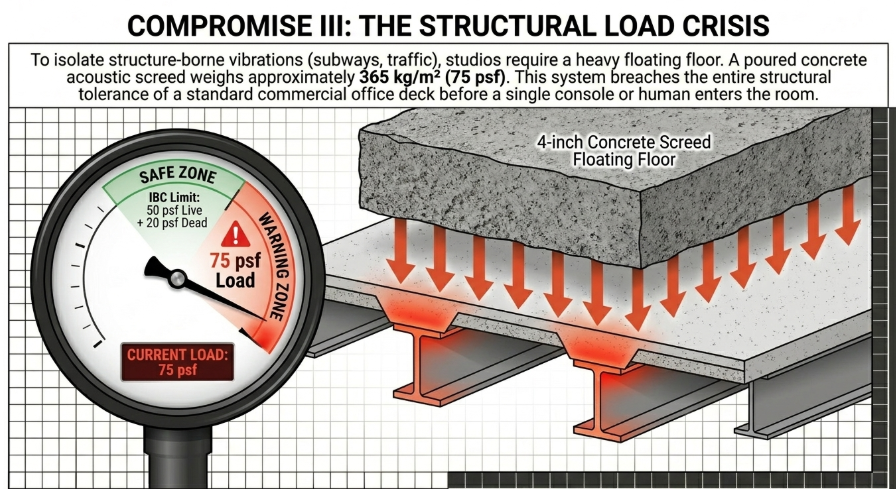 Advanced Acoustic and Thermodynamic Engineering in Retrofit Environments: Formulating Air Velocity and Structural Compromises for NC-25 Studio - 9
