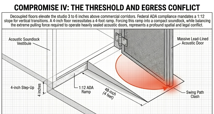 Advanced Acoustic and Thermodynamic Engineering in Retrofit Environments: Formulating Air Velocity and Structural Compromises for NC-25 Studio - 11