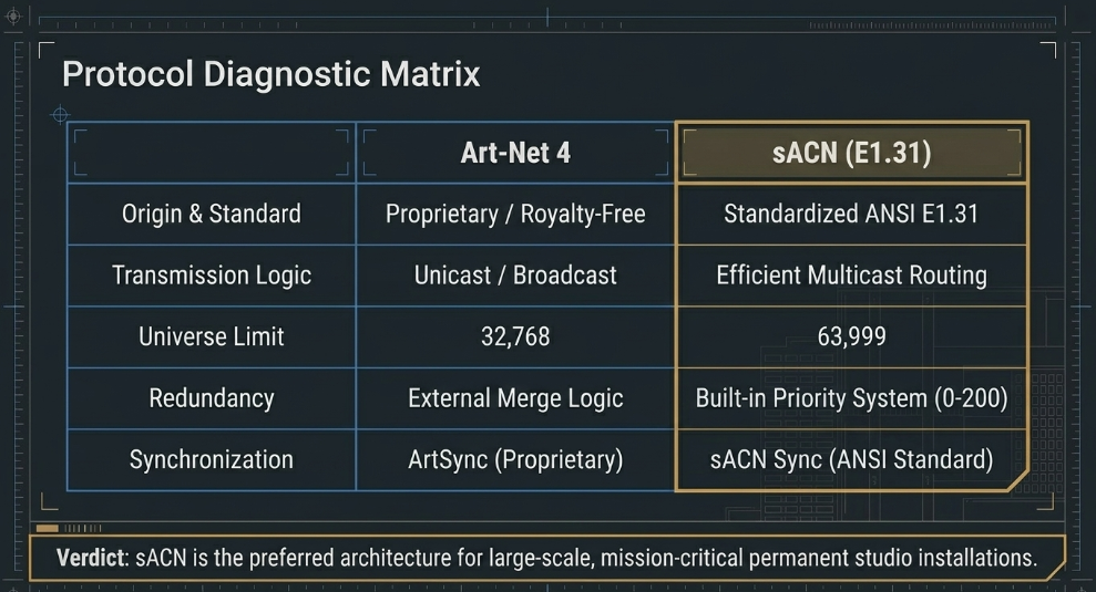Technical Architecture and Integration of High-Capacity IP-Based Lighting Networks in Modern podcast Studio Environments - 5