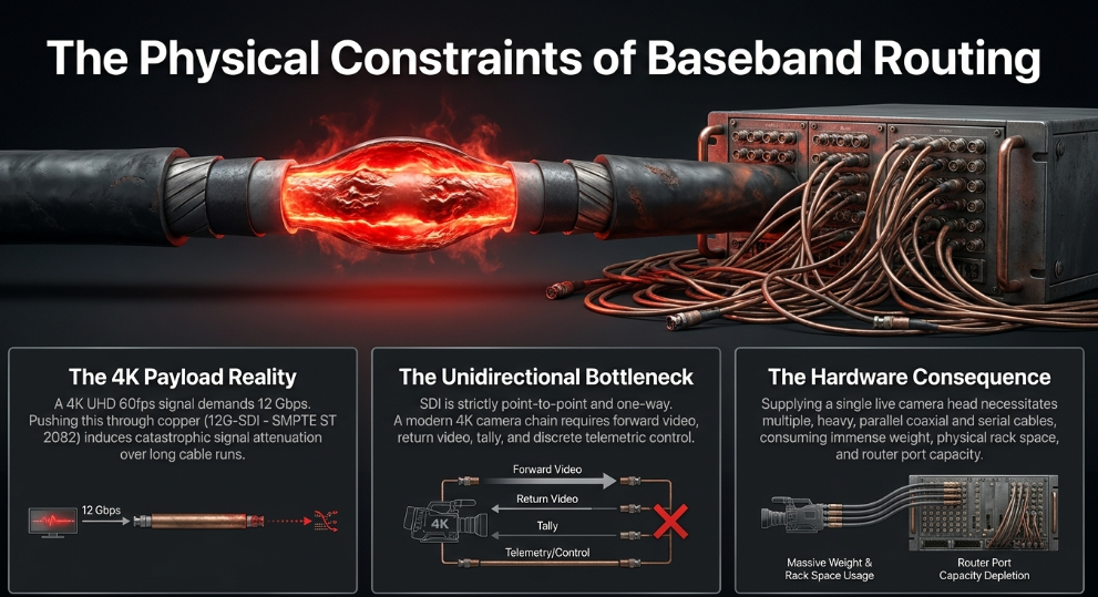 Architectural Evolution of Broadcast Camera Networks of podcast studios - 2