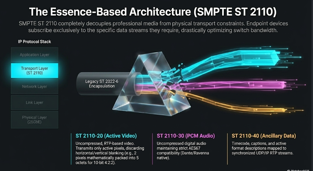 Architectural Evolution of Broadcast Camera Networks of podcast studios - 6