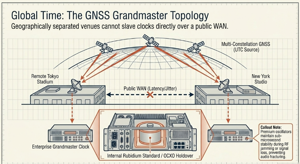 Architecture and Synchronization of Wide Area Network Audio Production Systems in Podcast Studios - 5