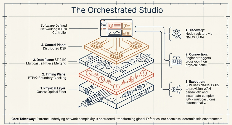 Architecture and Synchronization of Wide Area Network Audio Production Systems in Podcast Studios - 14