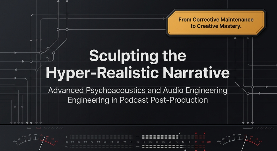 Audio Engineering in a Professional Podcast Post-Production - 1