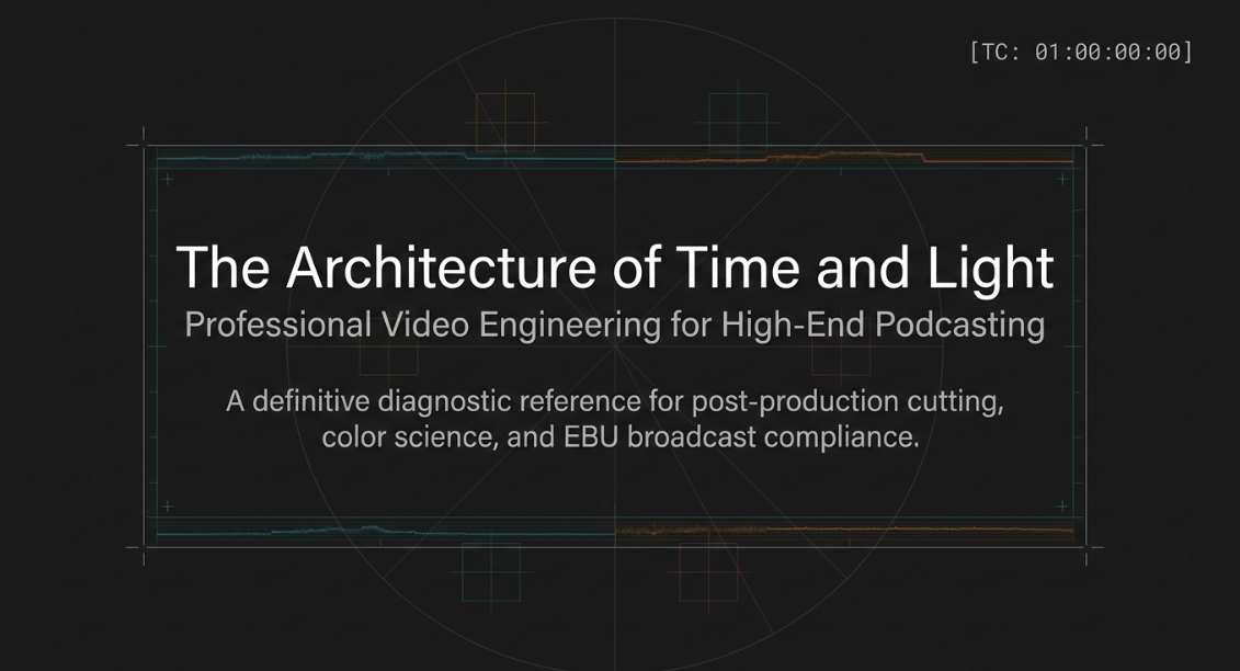 Video Engineering in a Professional Podcast Post-Production - 1