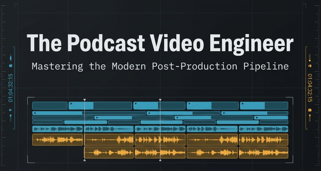 Video Engineering in a Professional Podcast Post-Production: Cutting - 1