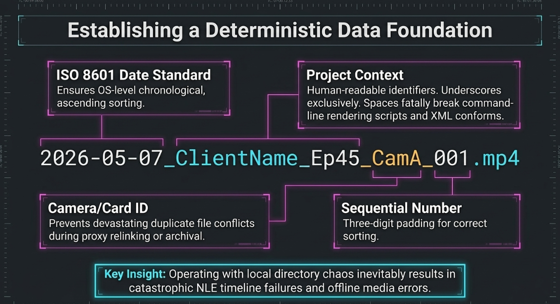 Video Engineering in a Professional Podcast Post-Production: Cutting - 3