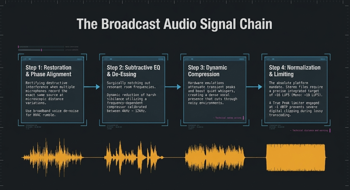 Video Engineering in a Professional Podcast Post-Production: Cutting - 11