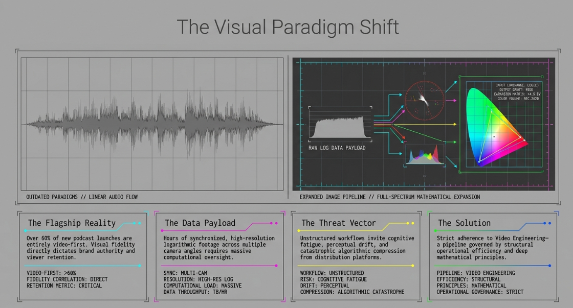 Video Engineering in a Professional Podcast Post-Production: Color & Finishing - 2