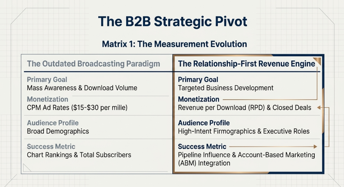 The Strategic Imperative of Podcast Marketing for Professional Brands: Industry Landscape and ROI Realization - 4
