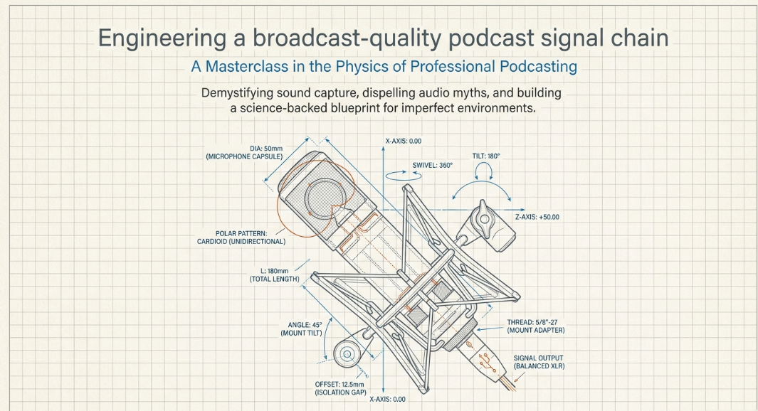 Audio Execution for a Professional Podcast: Microphones - 1
