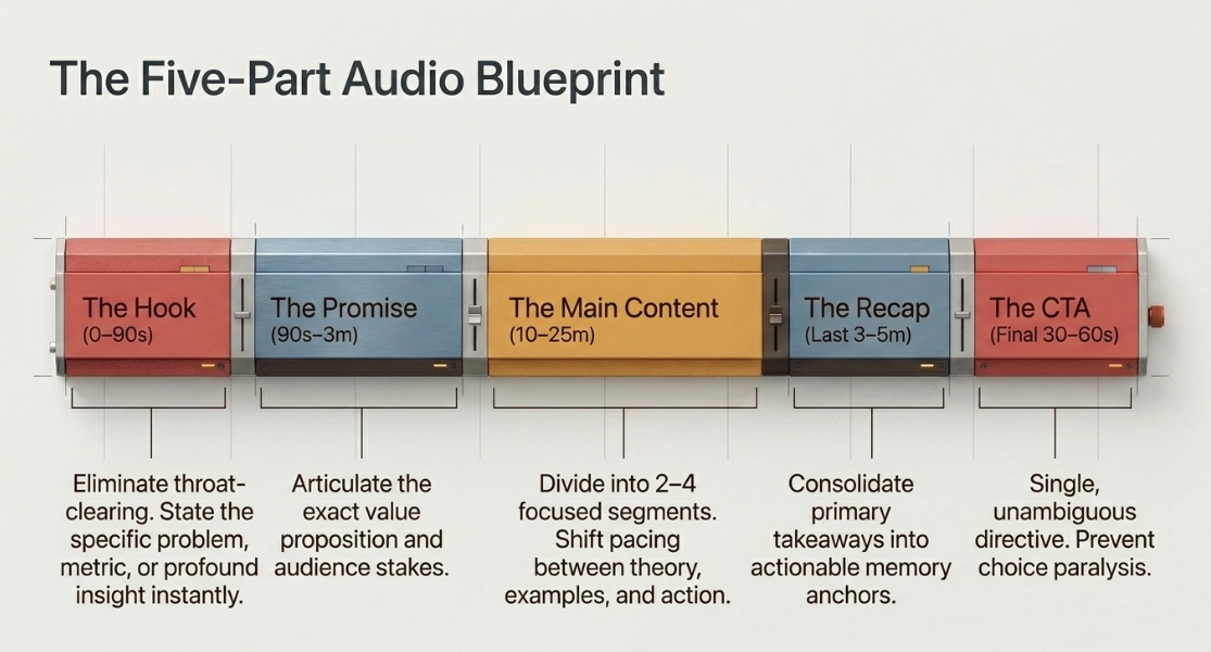 Strategic Pre-Production for a Professional Podcast: Structuring Content - 3
