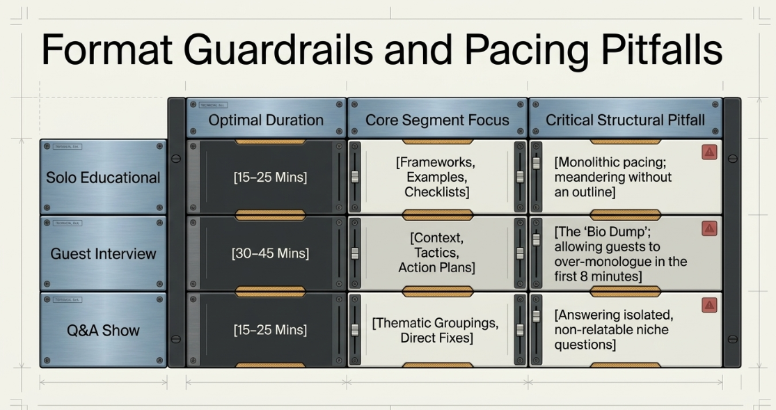 Strategic Pre-Production for a Professional Podcast: Structuring Content - 4