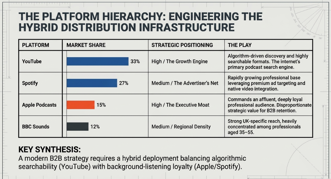 The Strategic Imperative of Podcast Marketing for Professional Brands: Industry Landscape and ROI Realization: Horizon 2028: Strategic Predictions - 3