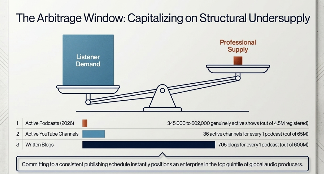 Strategic Podcast Marketing: Building the Business Case and Operational Plan for Enterprise Audio: Market Context and Demographic Realities (UK and Global Perspectives) - 2