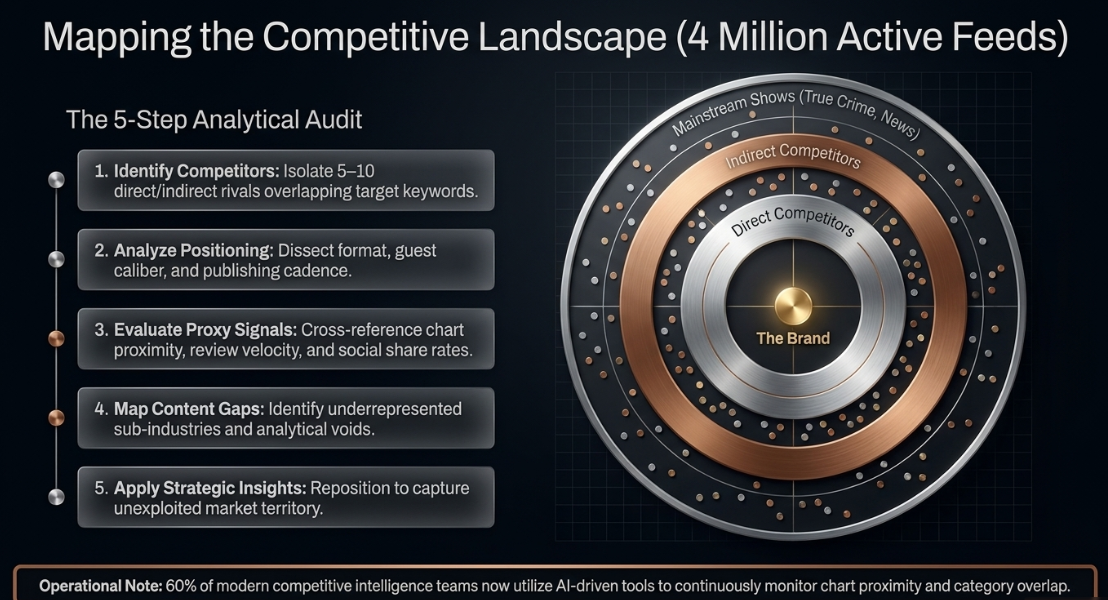 Strategic Podcast Marketing: Building the Business Case and Operational Plan for Enterprise Audio: Competitive Analysis and Radical Differentiation Strategy - 5