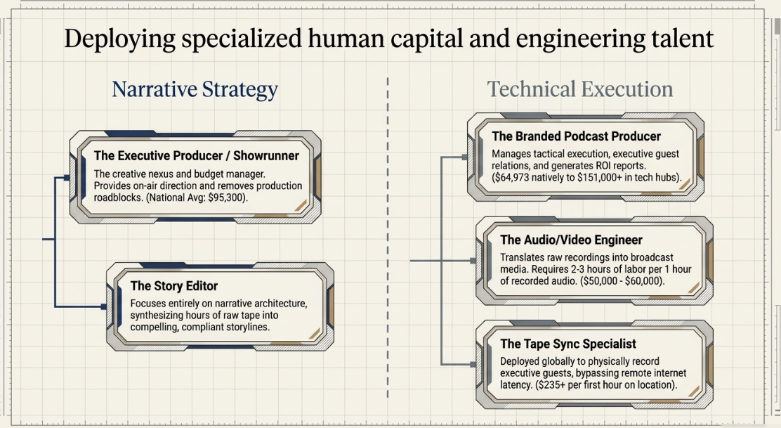 Strategic Podcast Marketing: Building the Business Case and Operational Plan for Enterprise Audio: Operational Economics: Architecting the Production Team and Technology Stack - 5