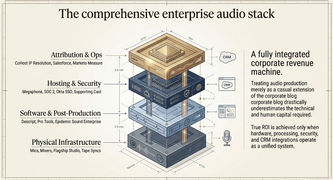 Strategic Podcast Marketing: Building the Business Case and Operational Plan for Enterprise Audio: Operational Economics: Architecting the Production Team and Technology Stack - 13