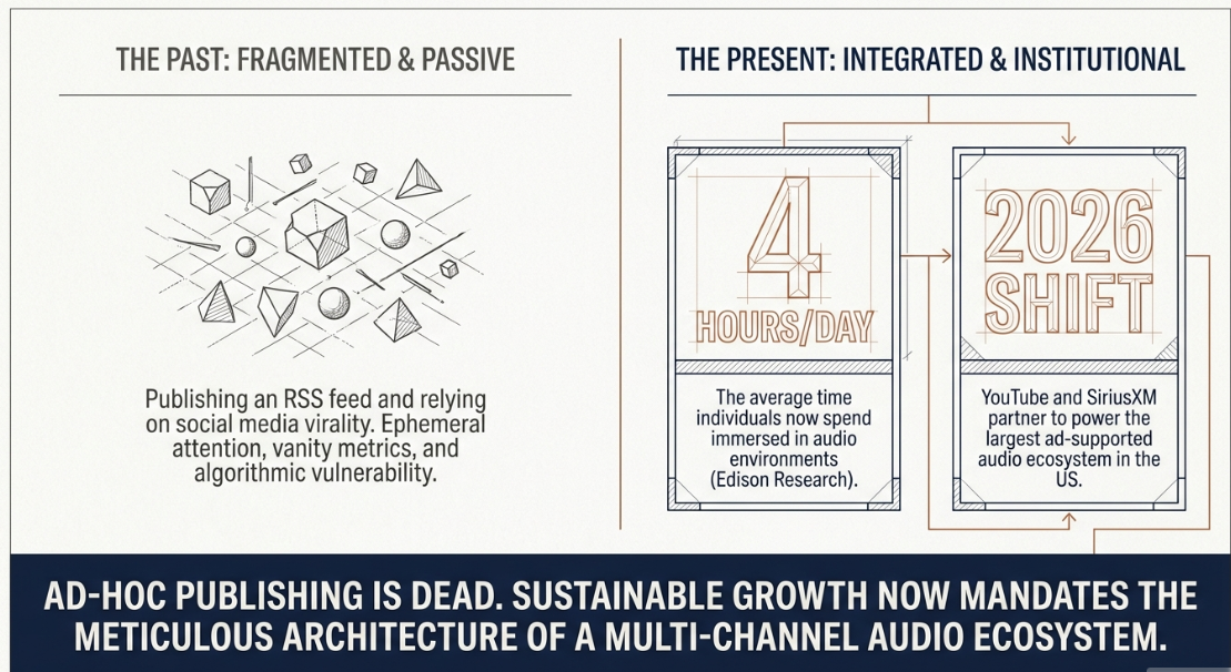 Strategic Podcast Marketing: Strategic Podcast Marketing: Building and Sustaining a Successful Audio Ecosystem: Foundational Frameworks and the Podcast Growth Engine - 1