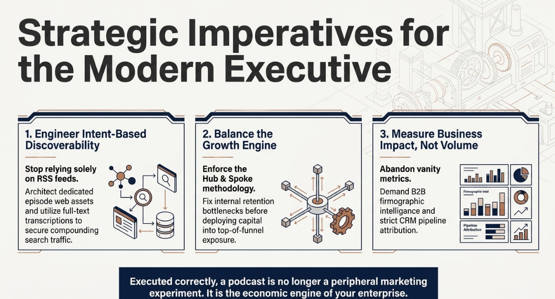 Strategic Podcast Marketing: Strategic Podcast Marketing: Building and Sustaining a Successful Audio Ecosystem: Foundational Frameworks and the Podcast Growth Engine - 14