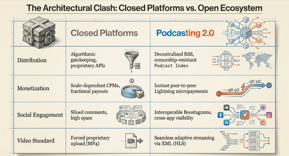 Strategic Podcast Marketing: Building and Sustaining a Successful Audio Ecosystem: Podcasting 2.0 and the Value-for-Value Revolution - 4