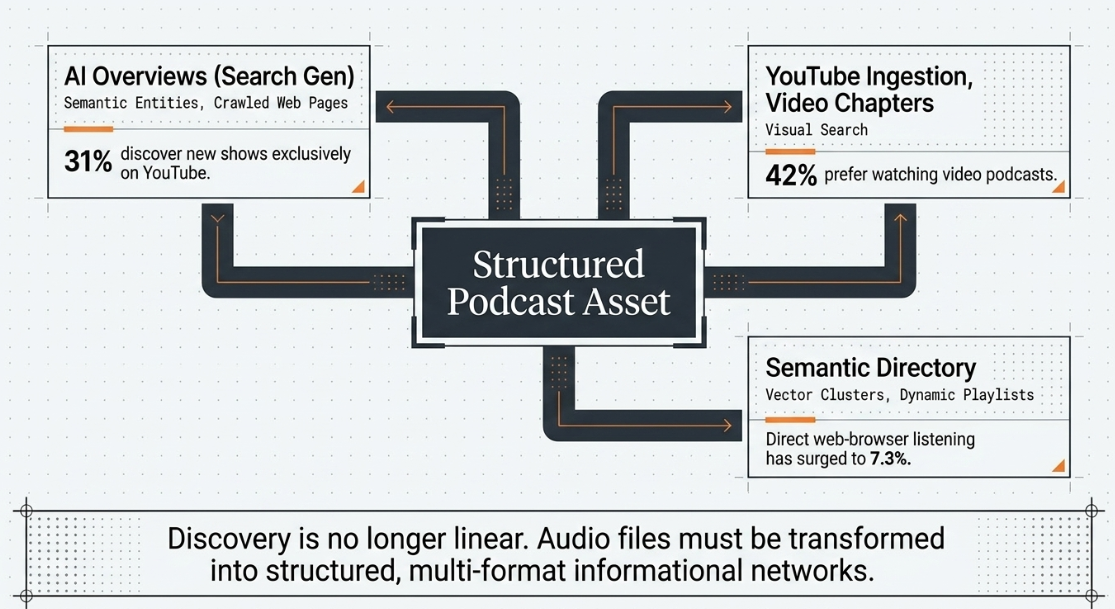 Strategic Podcast Marketing: The Ecosystem of Podcast Production, Search Engine Optimization, and Strategic Promotion: Post-Production Workflows and the Artificial Intelligence Automation Layer - 2