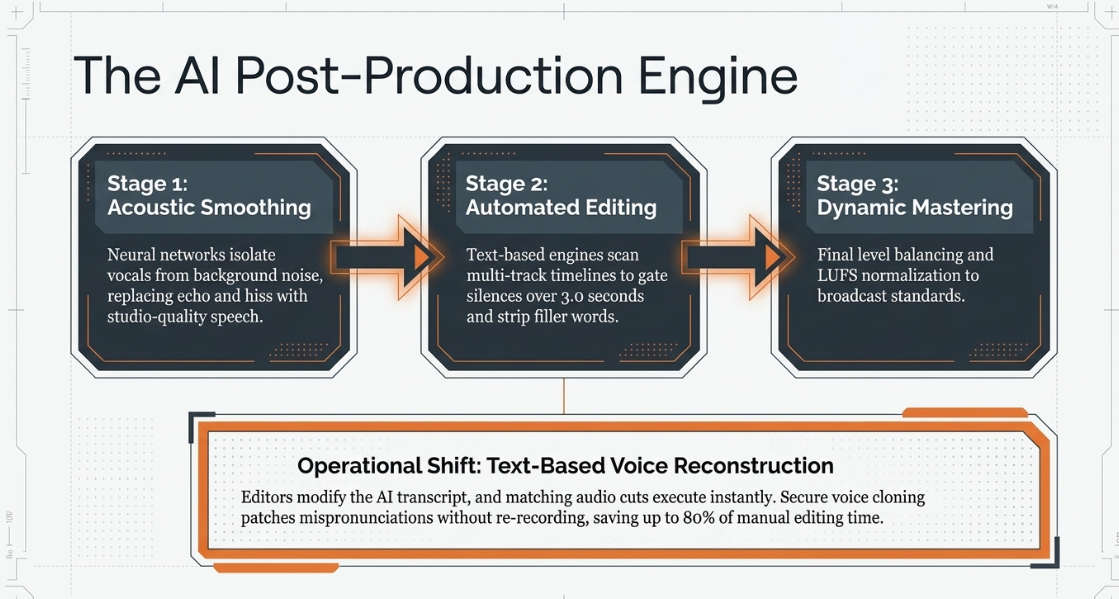 Strategic Podcast Marketing: The Ecosystem of Podcast Production, Search Engine Optimization, and Strategic Promotion: Post-Production Workflows and the Artificial Intelligence Automation Layer - 7