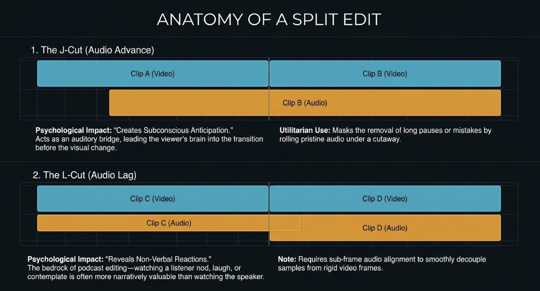Video Engineering in a Professional Podcast Post-Production: Cutting: Editing Basics - 8