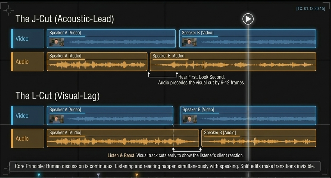 Video Engineering in a Professional Podcast Post-Production: Cutting: When to Cut and Why? - 20