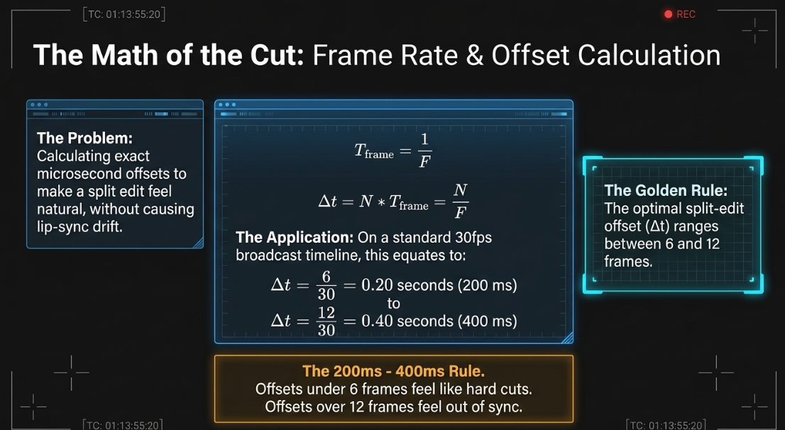 Video Engineering in a Professional Podcast Post-Production: Cutting: When to Cut and Why? - 21
