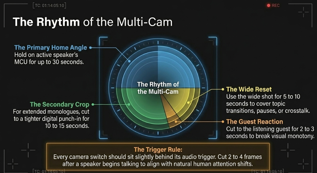 Video Engineering in a Professional Podcast Post-Production: Cutting: When to Cut and Why? - 22