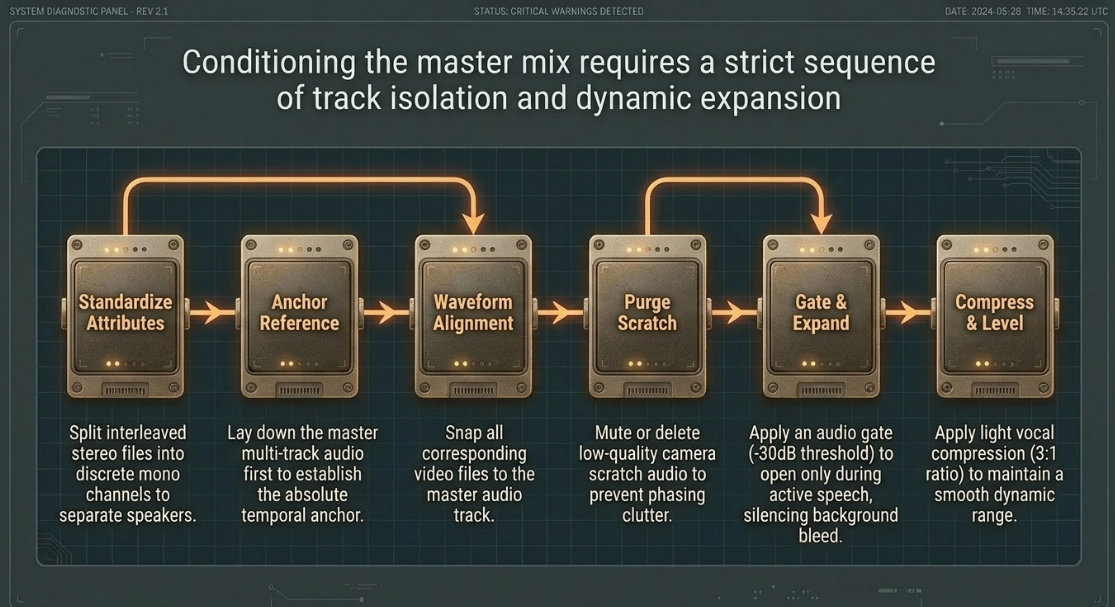 Video Engineering in a Professional Podcast Post-Production: Cutting: General Practices for Editors - 8