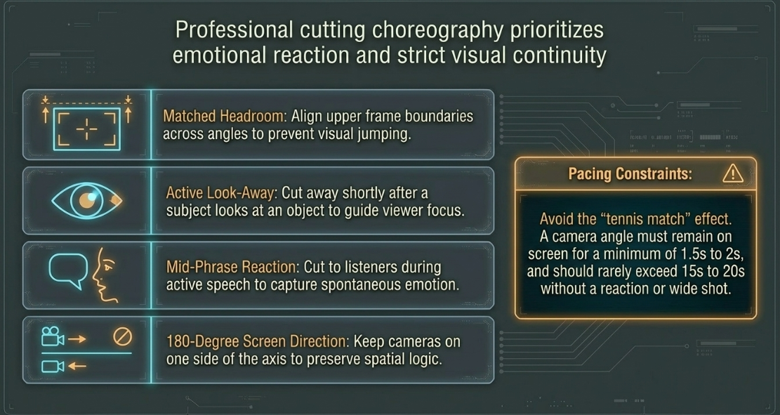Video Engineering in a Professional Podcast Post-Production: Cutting: General Practices for Editors - 32