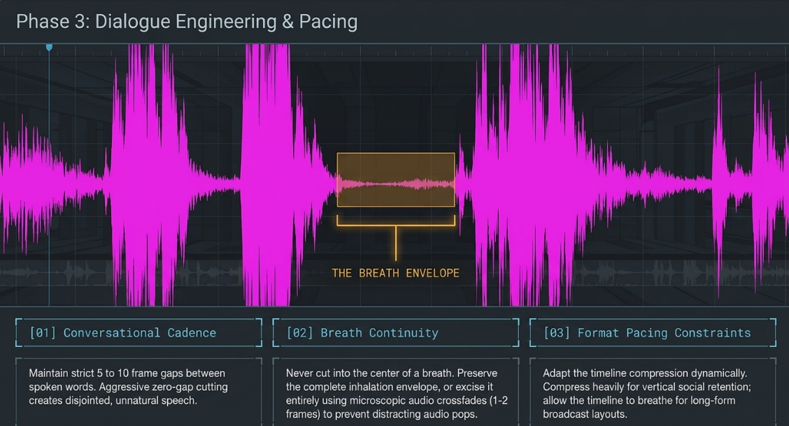 Video Engineering in a Professional Podcast Post-Production: Cutting: Working Practices - 9