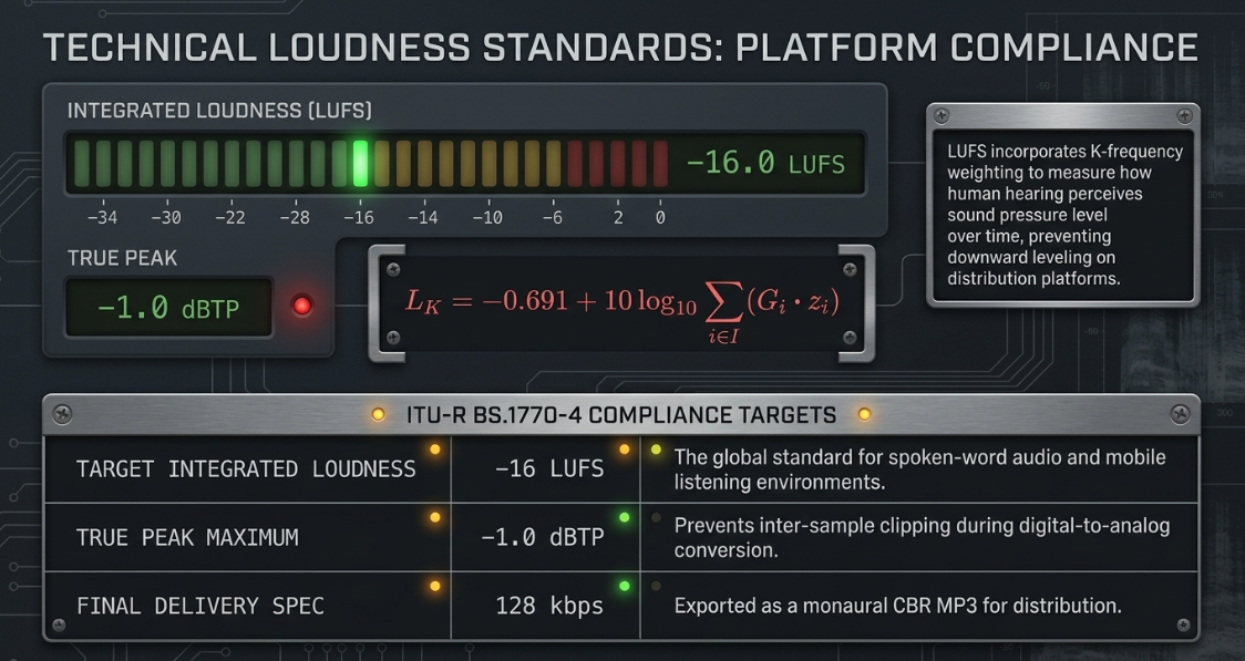 Audio Engineering in a Professional Podcast Post-Production: Concepts and Practices: Some Axioms and Other Gems - 12