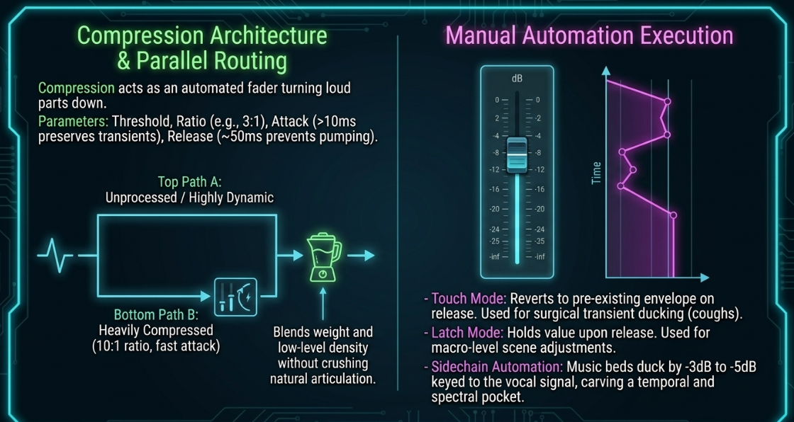 Audio Engineering in a Professional Podcast Post-Production: Concepts and Practices: Mixing Domains and Objectives - 7